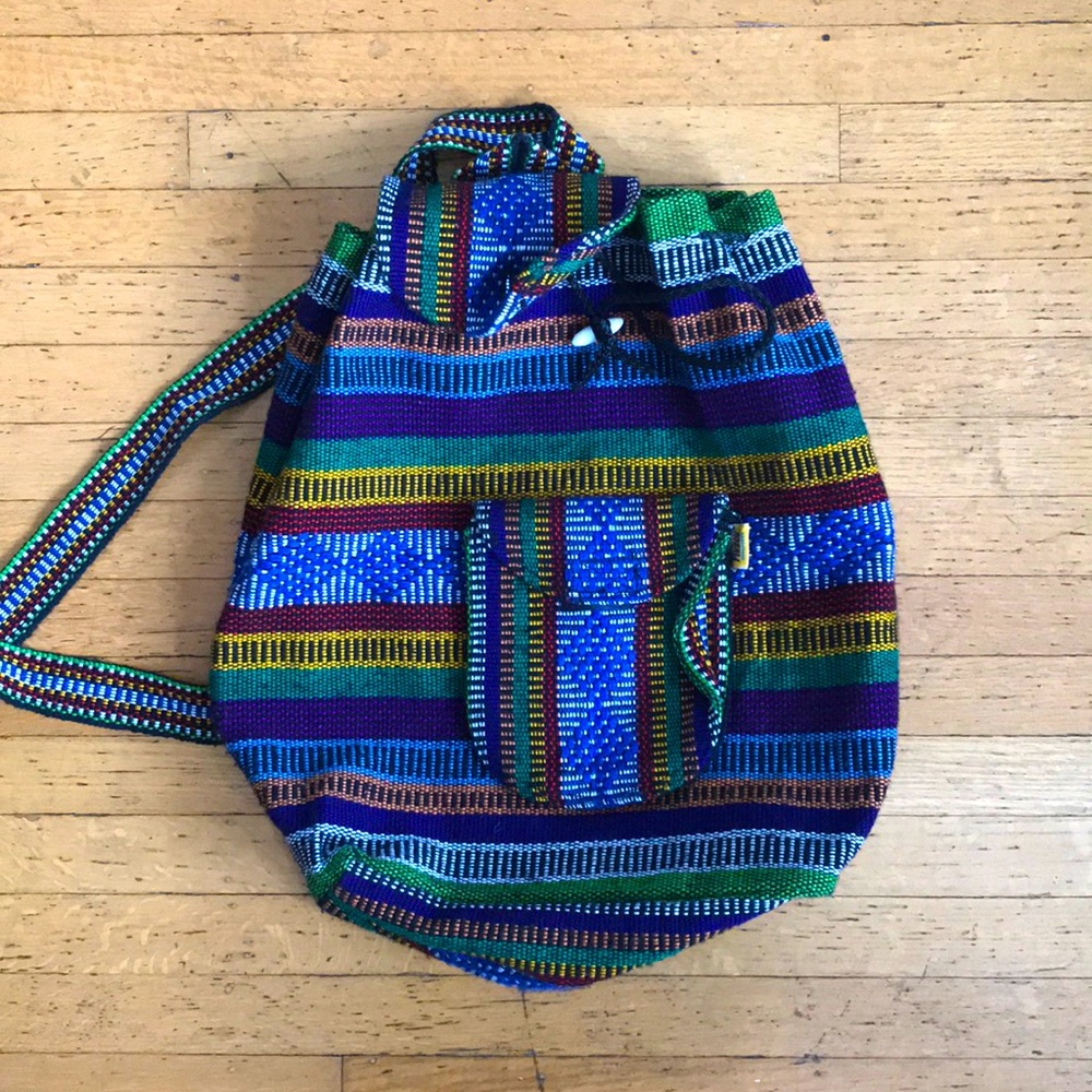 Hand made back-pack from Mexico
